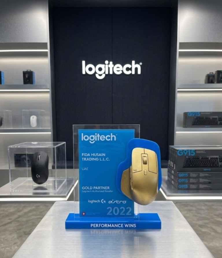 Logitech Gold Partner — Performance Wins 2022